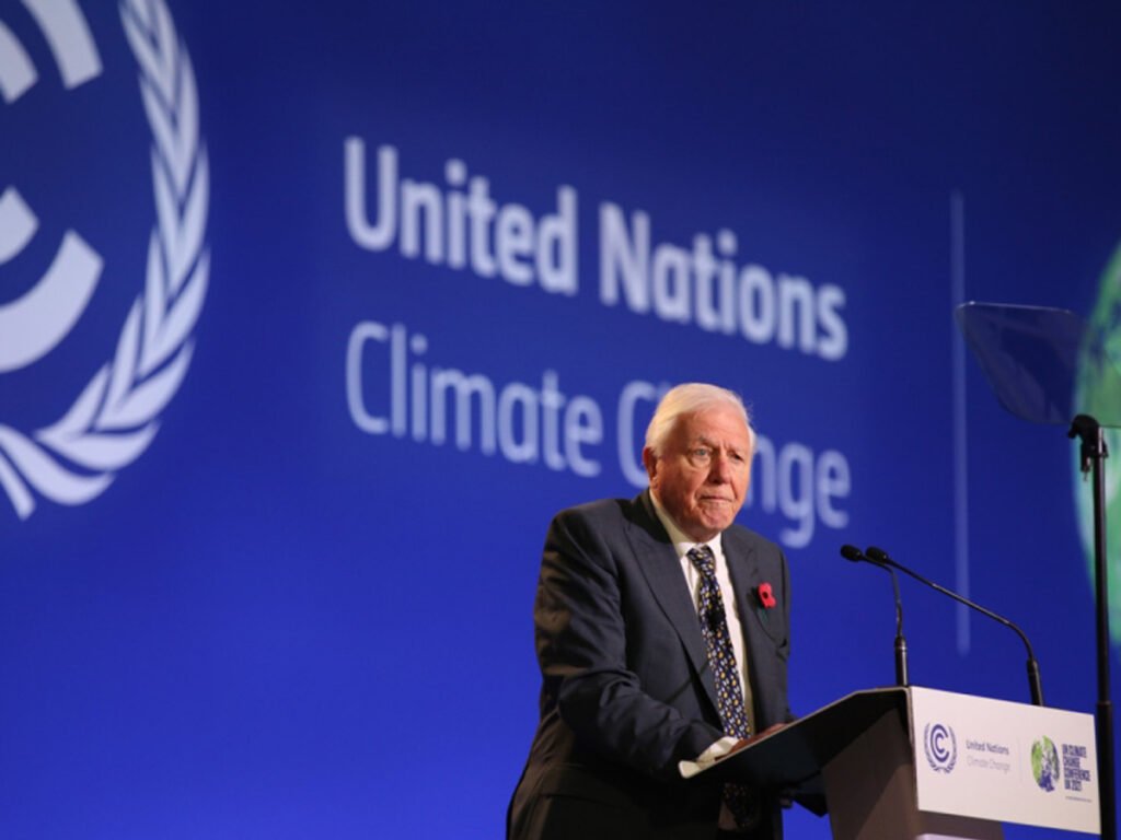 Sir David Attenborough. Foto – ONU