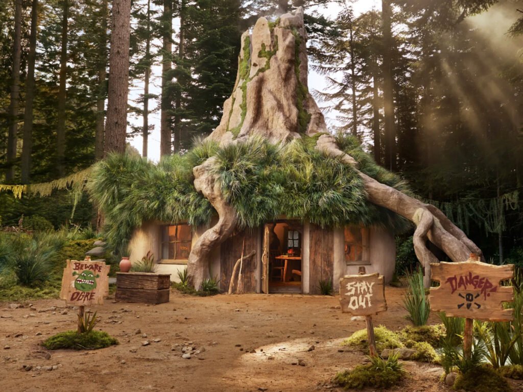 Pantano do Shrek. Imagem Airbnb