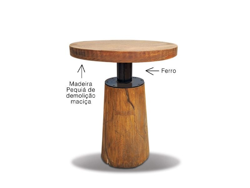MESA CONE CONSTRUCAO